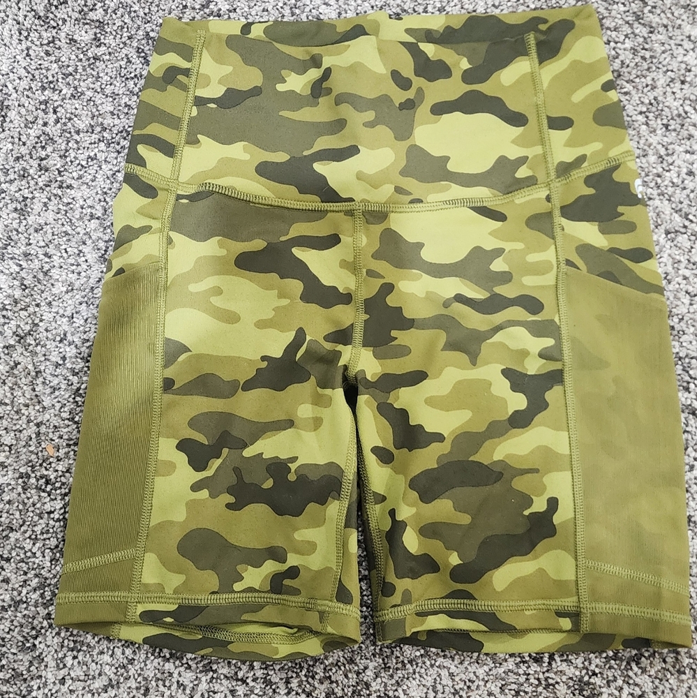 Fabletics Camo Shorts With Pockets
